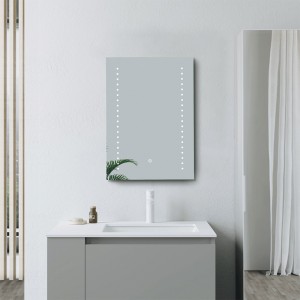 Ohio 600mm (w) x 800mm (h) Rectangle Front-Lit LED Mirror