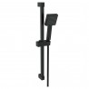 Square Slider Rail Kit & Single Mode Handset - Matt Black