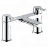 Evoke Deck Mounted Bath Filler - Chrome