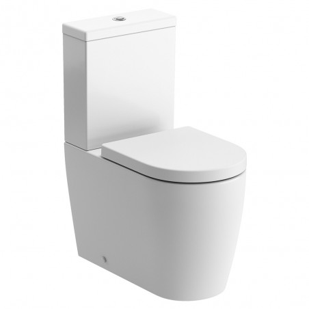 Milan Soft Close Toilet Seat - White