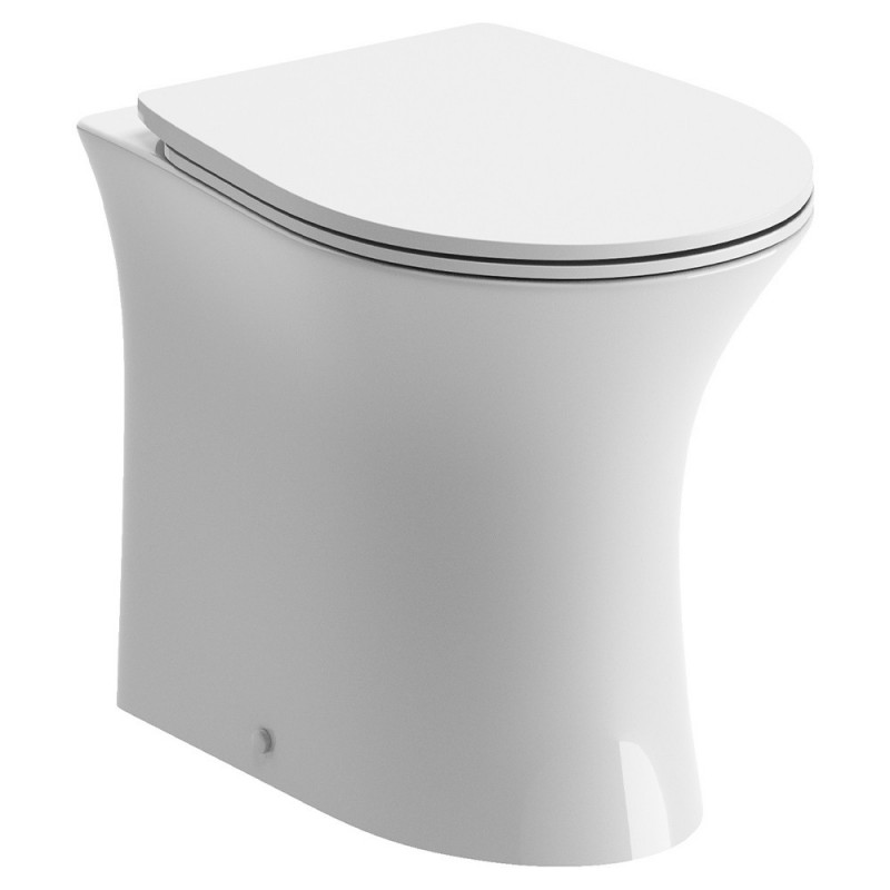 Salerno Soft Close Toilet Seat - White