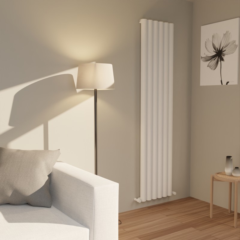 Taurus White Aluminium Radiator 415x1800