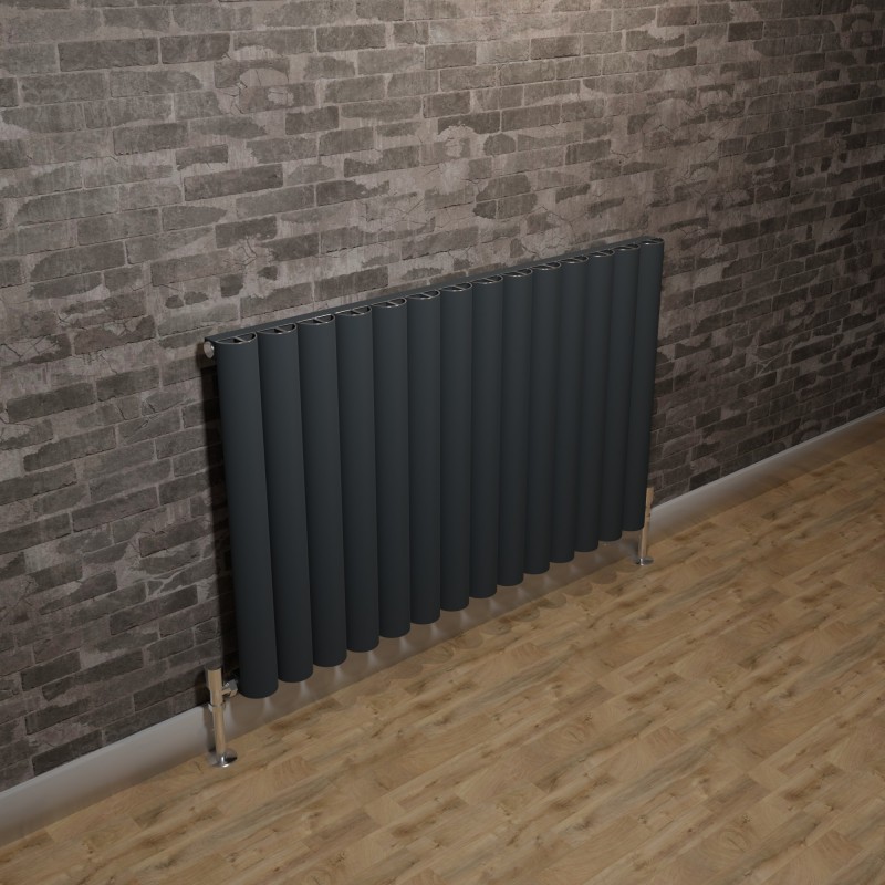 Taurus Anthracite Aluminium Radiator 975x600