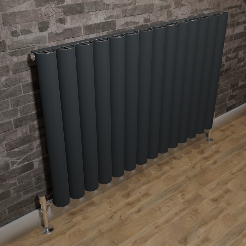 Taurus Anthracite Aluminium Radiator 975x600