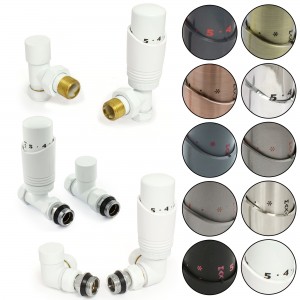 Modern Designer Thermostatic Radiator Valves 10 Unique Finishes