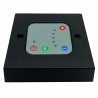 Black Thermostatic Wall Controller for Electric Towel Rails or Radiators