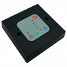 Black Thermostatic Wall Controller for Electric Towel Rails or Radiators