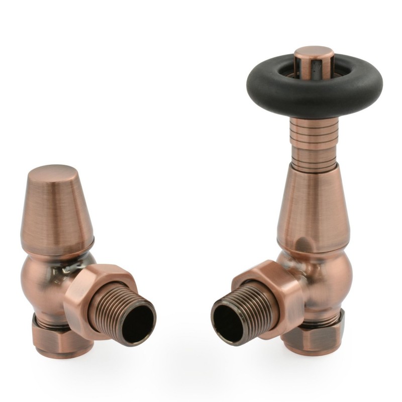 Panther Thermostatic Traditional Radiator Valves (Pair)