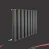 Taurus Anthracite Horizontal Electric Aluminium Radiators 555x600