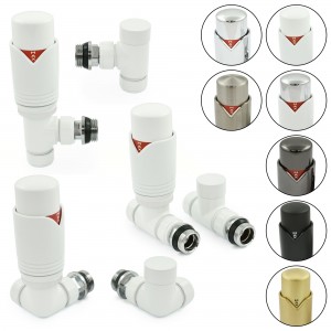 Modern Wave Thermostatic Radiator Valves