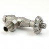 Traditional Umbrella Styled Angled Thermostatic Radiator Valves - 3 Finishes