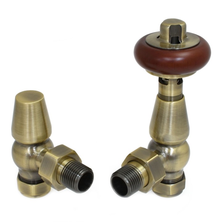 Traditional Angled & Corner Manual Radiator Valves 14 Finishes