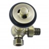 Traditional Corner Thermostatic Radiator Valves Wooden Handle - 6 Finishes