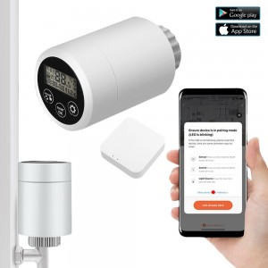 Nova "Zigbee" Smart WiFi Programmable Thermostatic Radiator Valves & Gateway