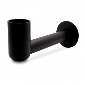 Black Element Cover for Towel Rail Element