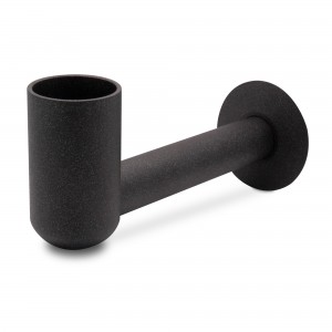 Mineral Anthracite Element Cover for Towel Rail Element