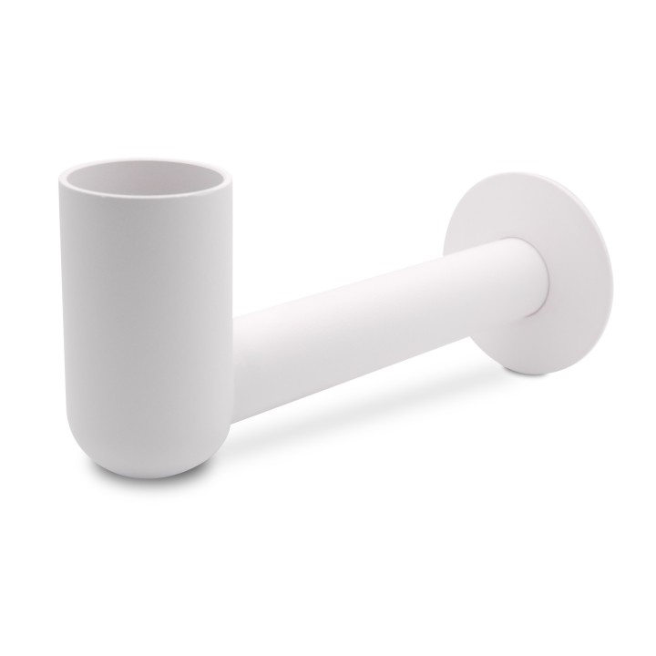 White Element Cover for Towel Rail Element