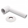 White Element Cover for Towel Rail Element - Components