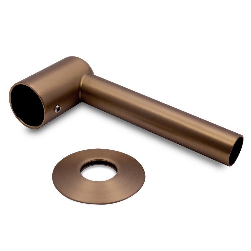 Brushed Bronze Element Cover for Towel Rail Element - Components