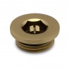 Brushed Brass Bleed Valve