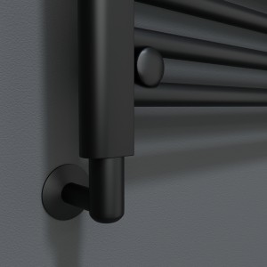 Black Element Cover for Towel Rail Element