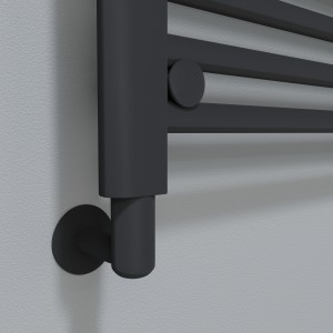 Basalt Grey Element Cover for Towel Rail Element