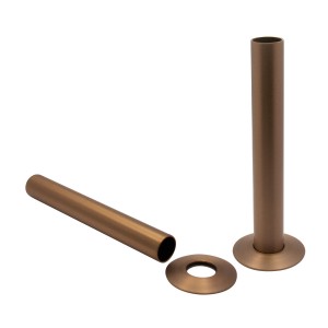 130mm Radiator Pipe Sleeves and Collars (Pair) 23 Finishes