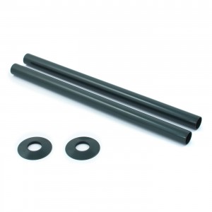300mm Radiator Pipe Sleeves and Collars (Pair) 12 Finishes