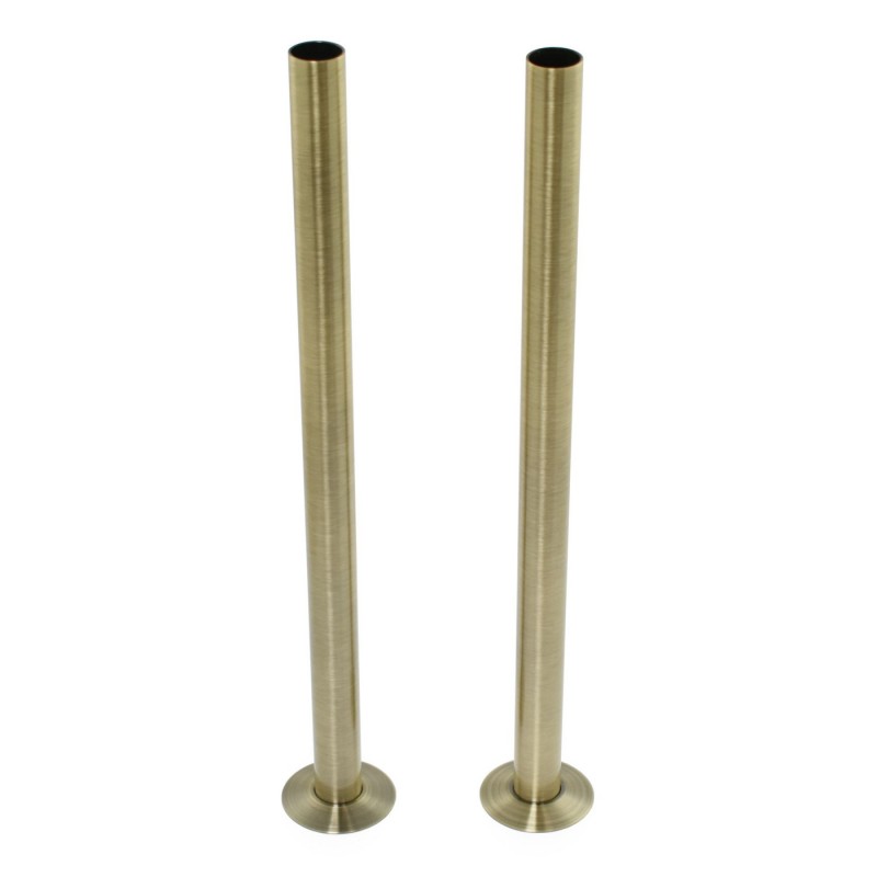 300mm Radiator Pipe Sleeves and Collars (Pair) 12 Finishes