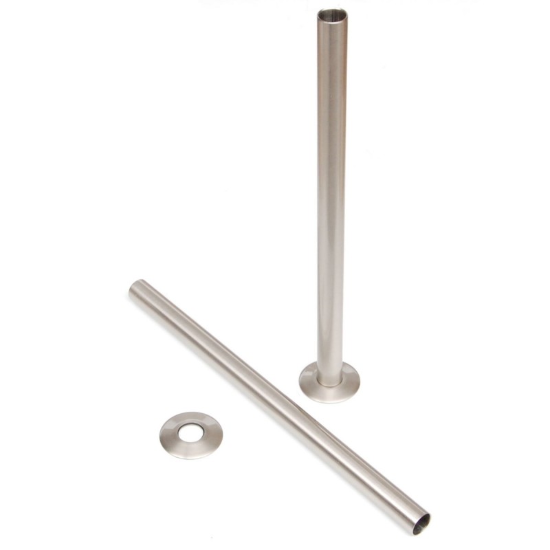 300mm Radiator Pipe Sleeves and Collars (Pair) 12 Finishes