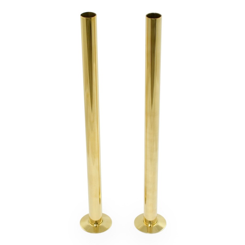 300mm Radiator Pipe Sleeves and Collars (Pair) 12 Finishes