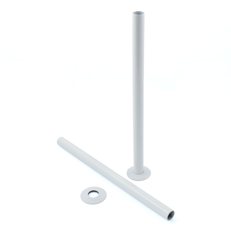300mm Radiator Pipe Sleeves and Collars (Pair) 12 Finishes
