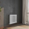 777mm (W) x 600mm (H) Evora White Horizontal 3 Column Radiator