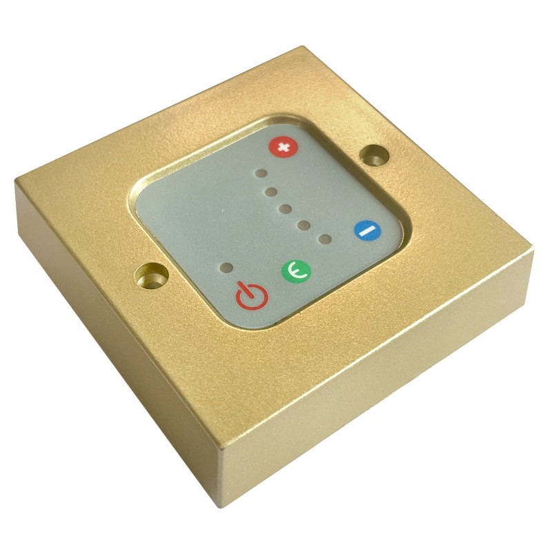 Brass Thermostatic Wall Controller for Electric Towel Rails or Radiators