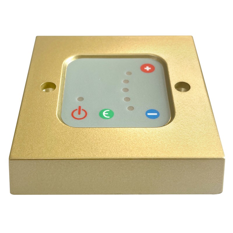 Brass Thermostatic Wall Controller for Electric Towel Rails or Radiators