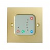 Brass Thermostatic Wall Controller for Electric Towel Rails or Radiators