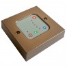 Bronze Thermostatic Wall Controller for Electric Towel Rails or Radiators