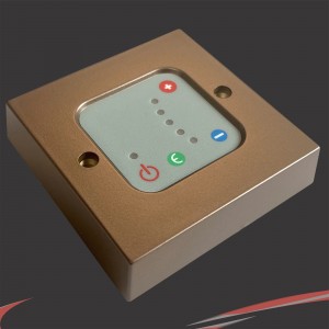 Bronze Thermostatic Wall Controller for Electric Towel Rails or Radiators