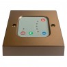 Bronze Thermostatic Wall Controller for Electric Towel Rails or Radiators