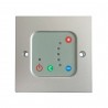 Silver Thermostatic Wall Controller for Electric Towel Rails or Radiators