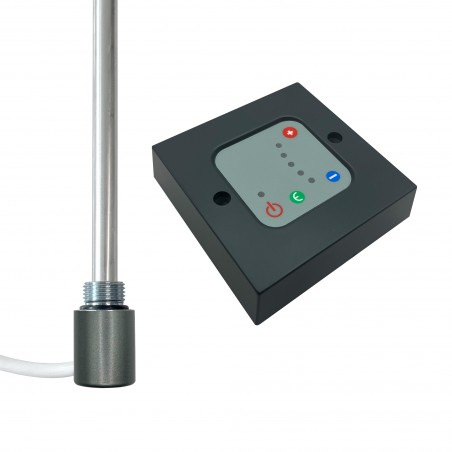 NOVA Anthracite Electric Heating Elements & Wall Controller