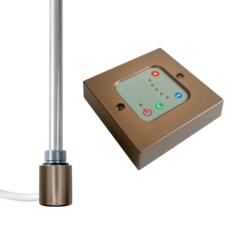 "NOVA" Bronze Electric Heating Elements (150W to 800W) & Bronze Wall Controller