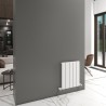 Carisa "Angers" Textured White Aluminium Horizontal Designer Radiators (5 Sizes)