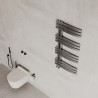 500mm (W) x 1000mm (H) Carisa "Adore" Polished or Brushed Stainless Steel Designer Towel Rail Radiator