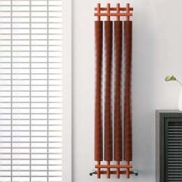 Carisa Dora Metallic Matt Copper Designer Radiators (3 Sizes)
