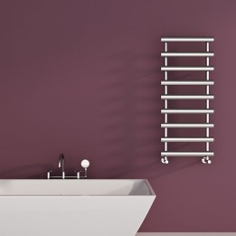 Carisa Aldo Chrome Designer Towel Rails (3 Sizes)