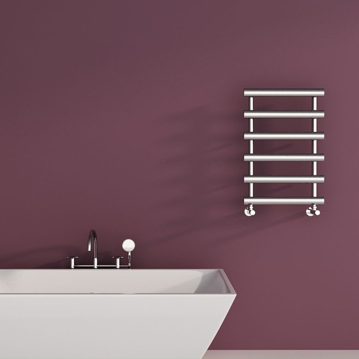 Carisa Aldo Chrome Designer Towel Rails (3 Sizes)