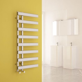 Carisa Floris Chrome Designer Towel Rails (3 Sizes)
