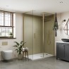 Large Tile Sage Green - Bathroom Panels