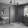 Metro Tile Dust Grey - Bathroom Panels